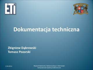 Dokumentacja techniczna