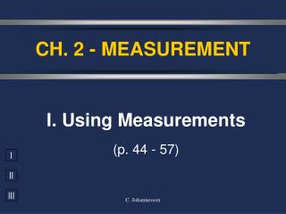 CH. 2 - MEASUREMENT
