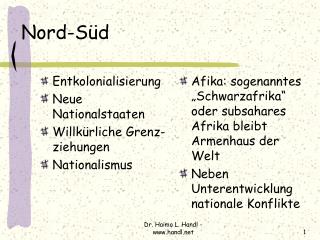 Nord-Süd