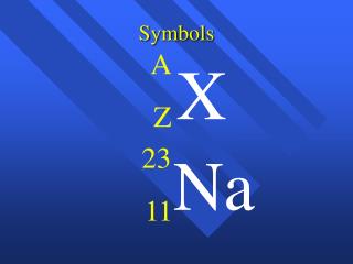 Symbols