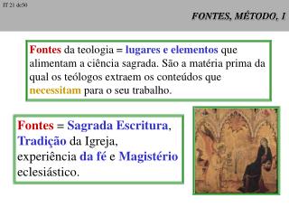 FONTES, MÉTODO, 1