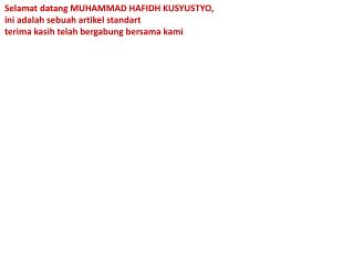 web_Selamat_Datang_MUHAMMAD_HAFIDH_KUSYUSTYO