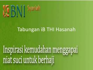 Tabungan iB THI Hasanah