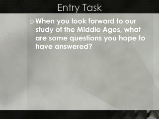Entry Task