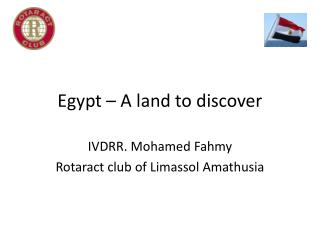Egypt – A land to discover