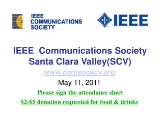 IEEE Communications Society Santa Clara Valley(SCV)