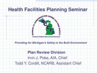 Health Facilities Planning Seminar