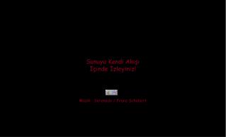 Sunuyu Kendi Akışı İçinde İzleyiniz! Müzik : Serenade / Franz Schubert