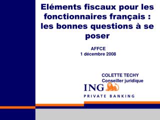 Eléments fiscaux pour les fonctionnaires français : les bonnes questions à se poser
