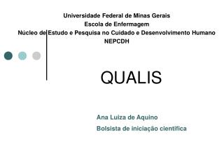 QUALIS