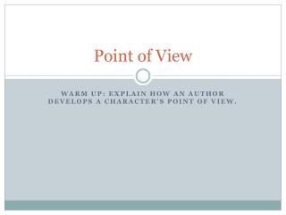 Point of View