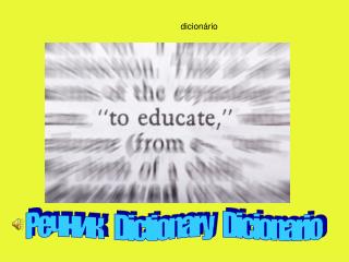 Речник Dictionary Dicionario
