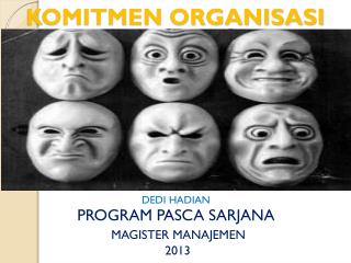 KOMITMEN ORGANISASI