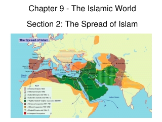 Chapter 9 - The Islamic World Section 2: The Spread of Islam