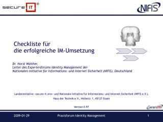 Checkliste für die erfolgreiche IM-Umsetzung