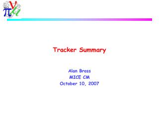 Tracker Summary