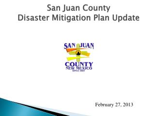 San Juan County Disaster Mitigation Plan Update