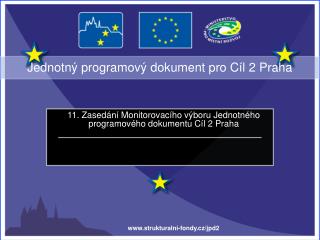 Jednotný programový dokument pro Cíl 2 Praha