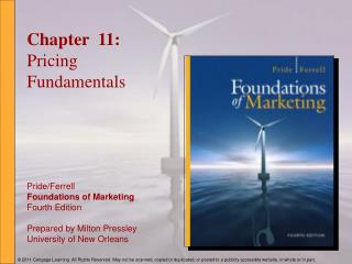 Chapter 11: Pricing Fundamentals
