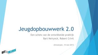 Jeugdopbouwwerk 2.0