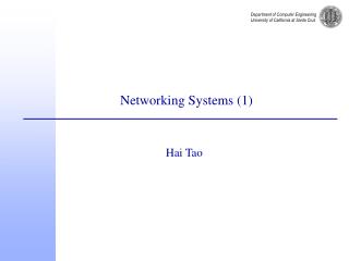 Networking Systems (1)