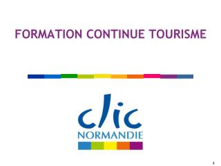 FORMATION CONTINUE TOURISME