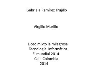 Gabriela Ramírez Trujillo