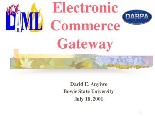 Hot DAML: Electronic Commerce Gateway