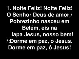 Noite Feliz - Natal