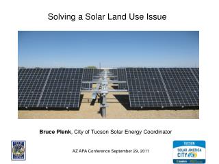 Solving a Solar Land Use Issue