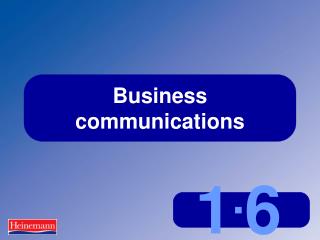 Business communications