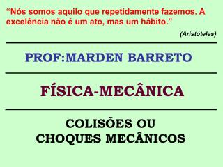 FÍSICA-MECÂNICA