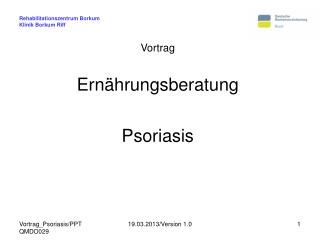 Rehabilitationszentrum Borkum Klinik Borkum Riff