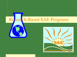 Research-Based SAE Programs