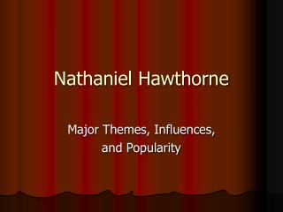 Nathaniel Hawthorne