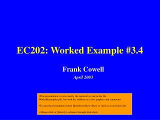 EC202: Worked Example #3.4