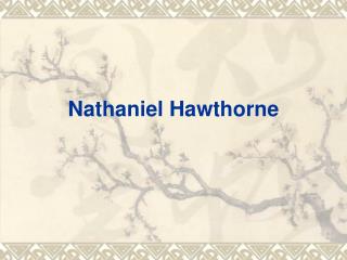 Nathaniel Hawthorne