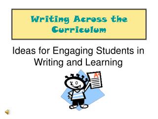 Writing Across the Curriculum