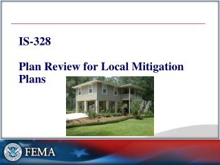 IS-328 Plan Review for Local Mitigation Plans