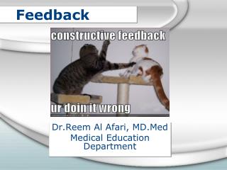 Feedback