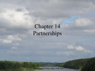 Chapter 14 Partnerships