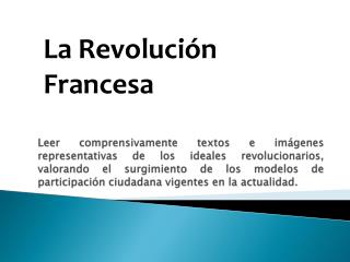 La Revolución Francesa