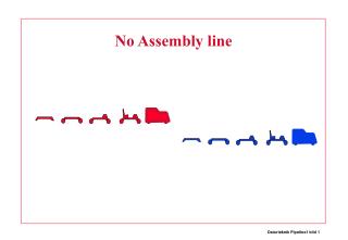 No Assembly line