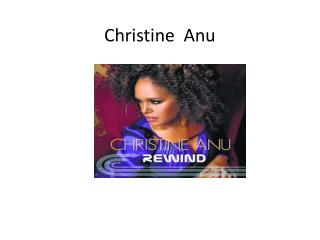 Christine Anu