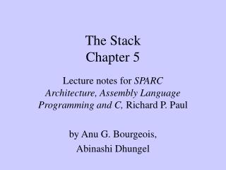The Stack Chapter 5