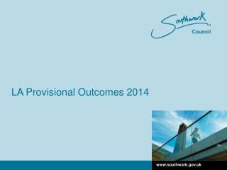 LA Provisional Outcomes 2014