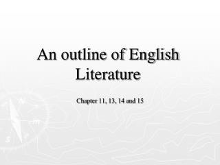 An outline of English Literature