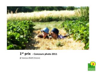1 er prix - Concours photo 2011