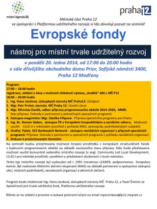 Evropské fondy