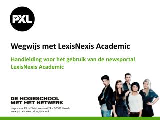 Wegwijs met LexisNexis Academic